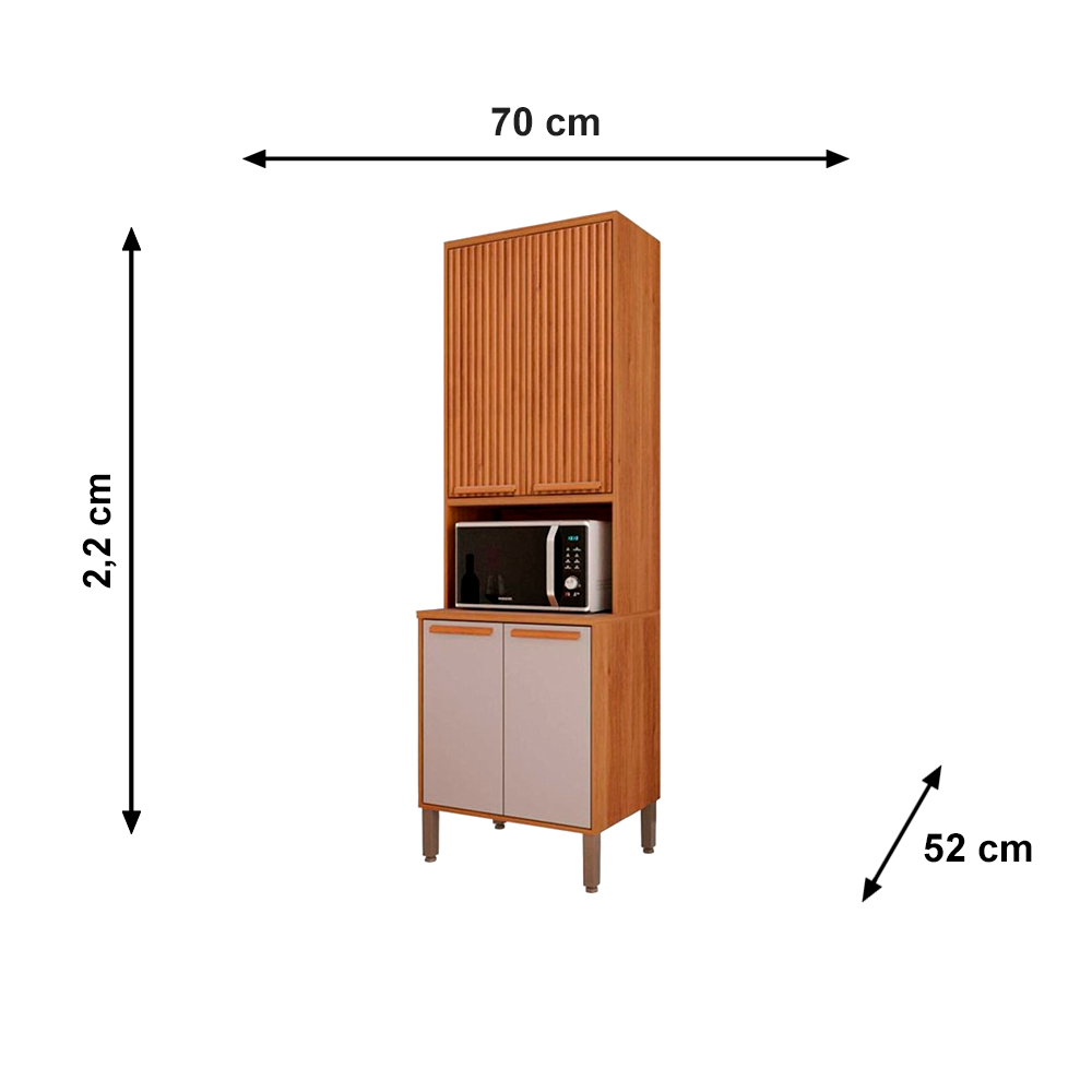 Torre Quente Ripado Cozinha Florida Cinamomo Salleto