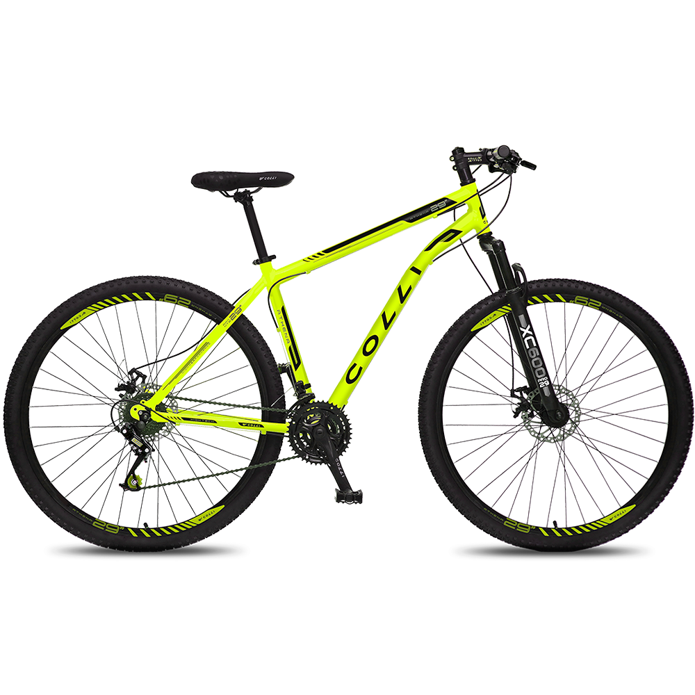 Bicicleta Aro 29 Athena F/DISCO Amarelo Neon Colli