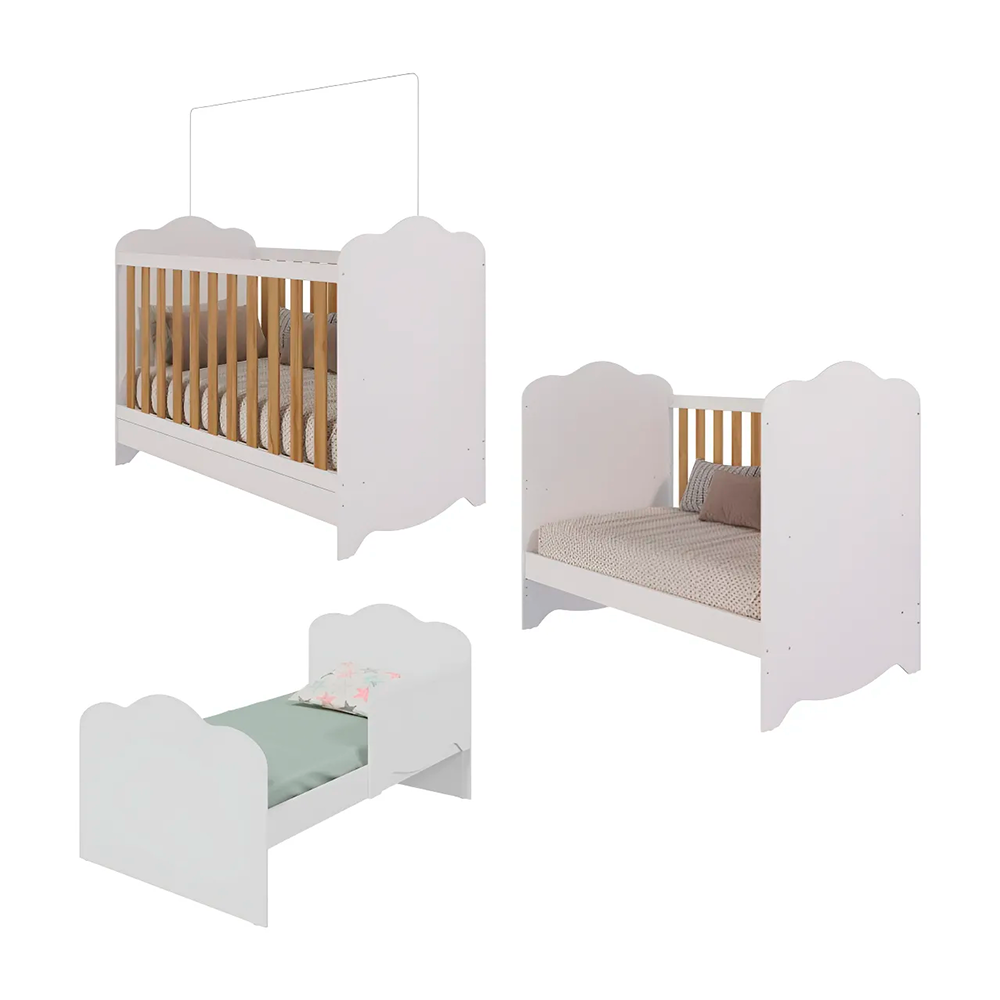 Berco Clara Branco Brilho/Amendoa Peroba