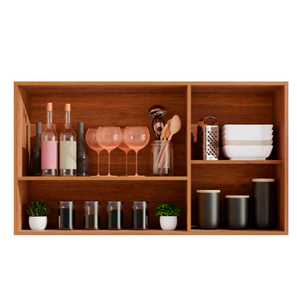 Aéreo Porta Bascula Ripada Cozinha Florida Cin/Rip Salleto