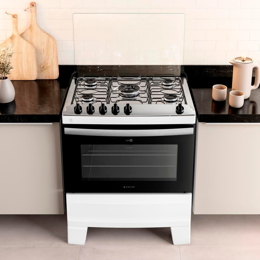Fogão 5B Agile Up Branco Atlas