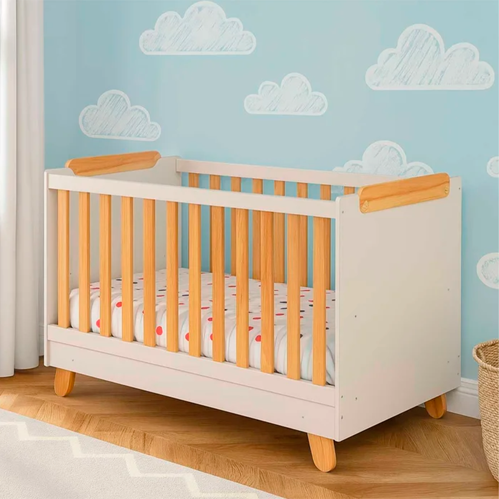 Berco Pingo Off White/Amendoa Peroba