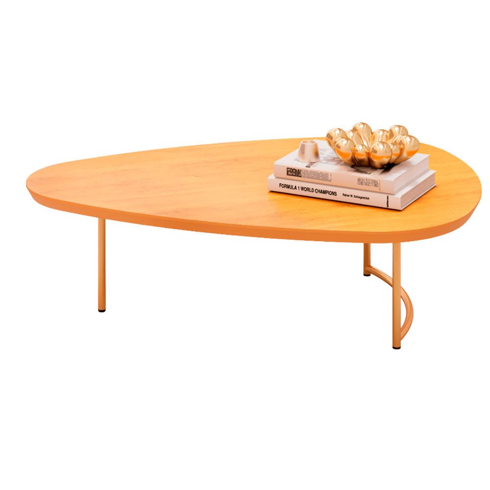 Mesa De Centro Petala Cedro Dj Moveis