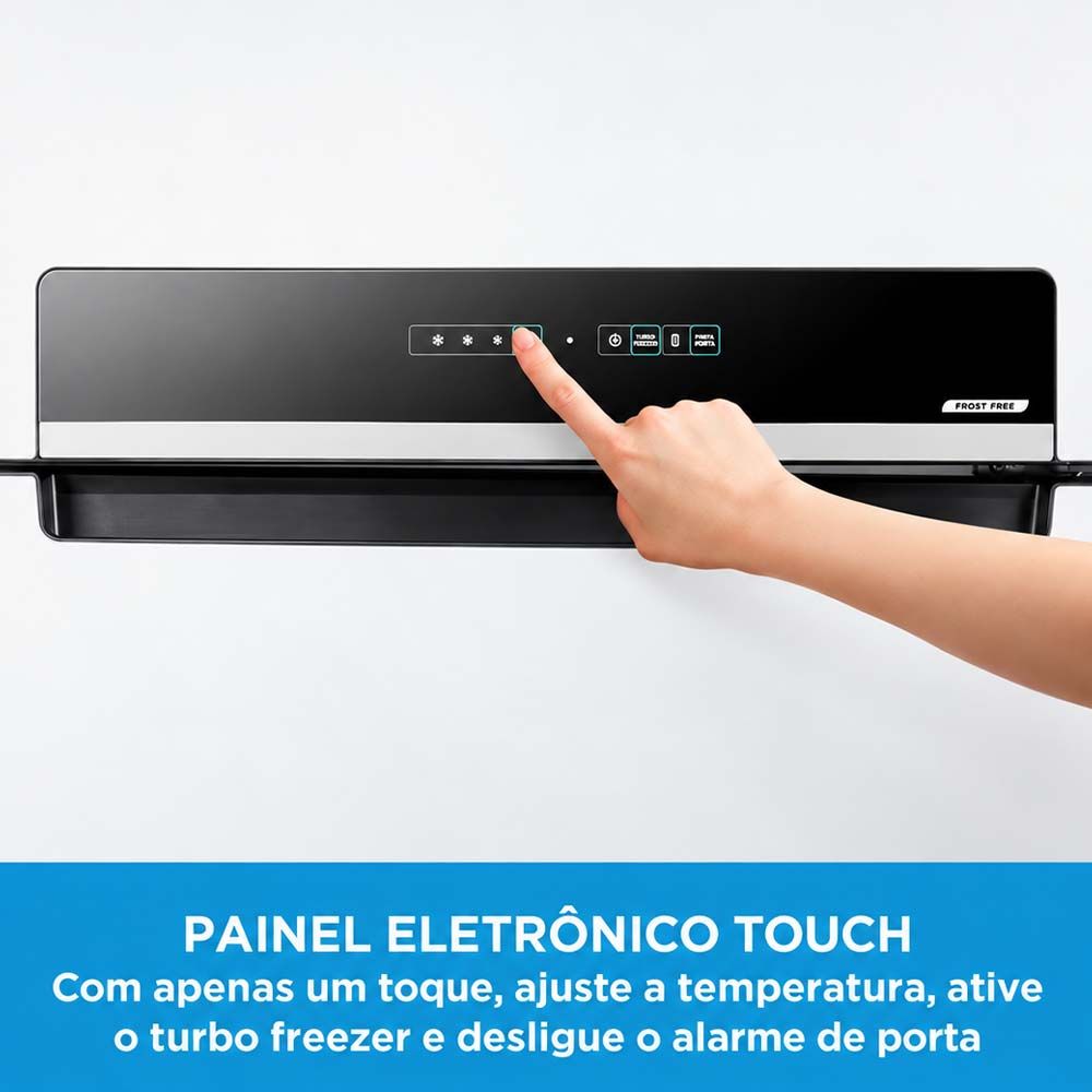 Geladeira Duplex Frost Free Inverter 473L MD-RT611 Midea