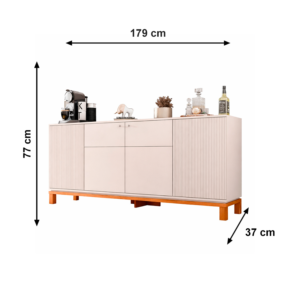 Buffet Mondrian Off White/Freijo Caemmun 