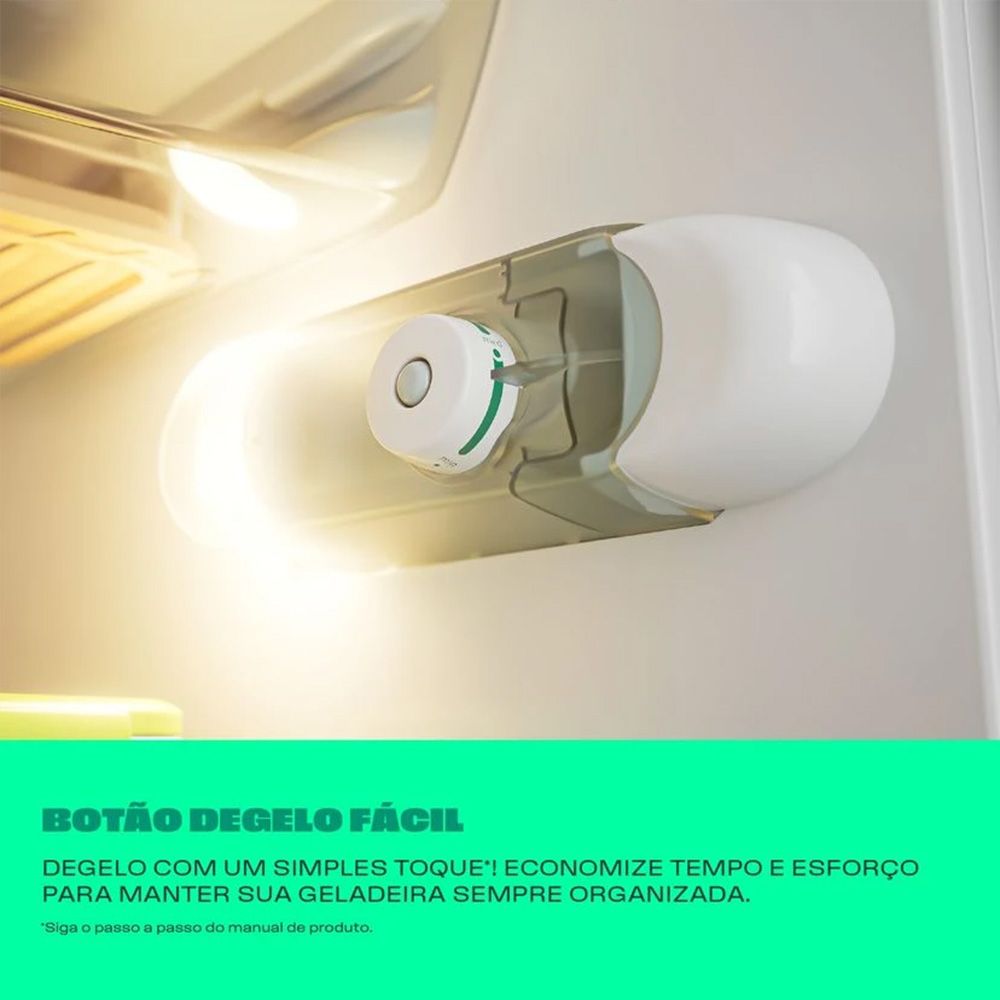 Geladeira Refrigerador 263L CRA30MBBNA Branco 220V Consul