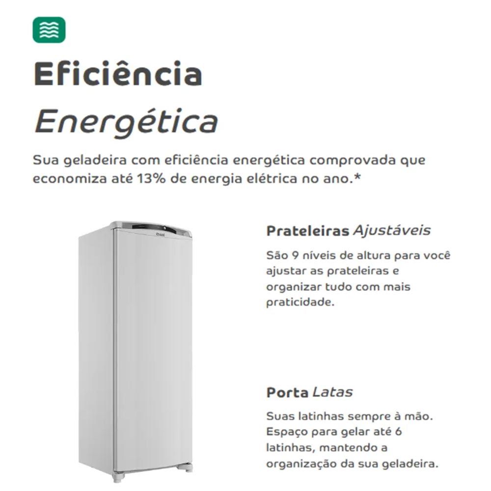 Refrigerador Frost Free 337L CRB39MBBNA Branco 220V Consul