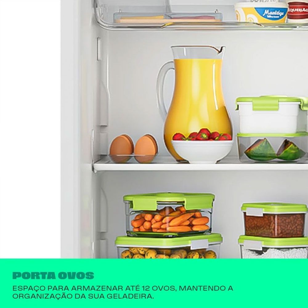 Geladeia Refrigerador Frost Free Inverter 377L CRM44MB 220V Consul