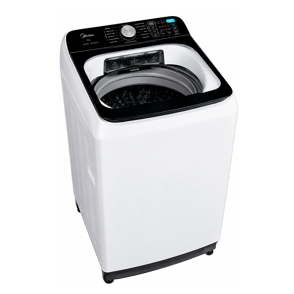 Máquina de Lavar 16Kg Wave Agitator Função Turbo Branca Midea