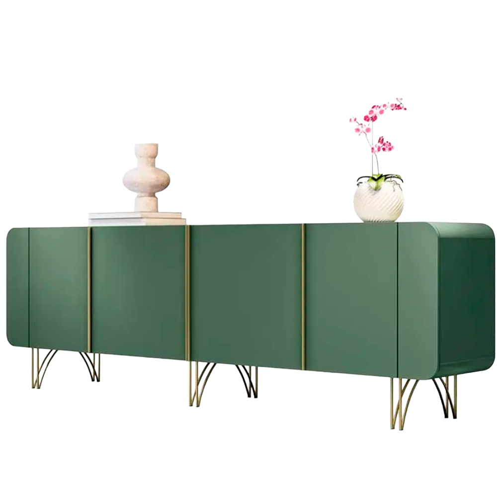 Buffet Salluti 2.2 Verde Pistache Hb Moveis