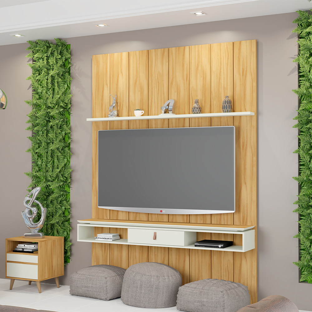 Painel Angra Freijo Off White Avelan