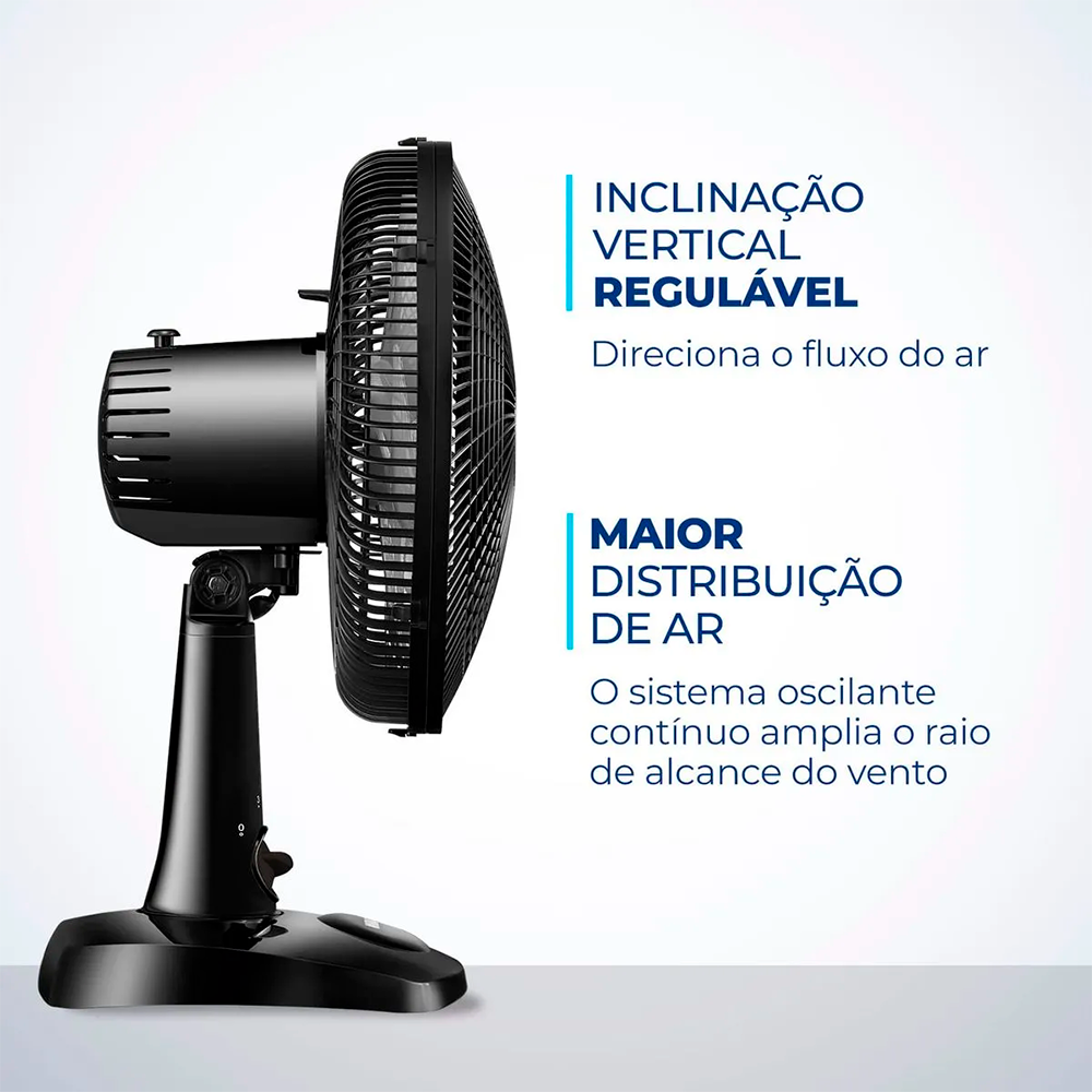 Ventilador 30CM VSP-30 Super Power Preto/Cinza Mondial 
