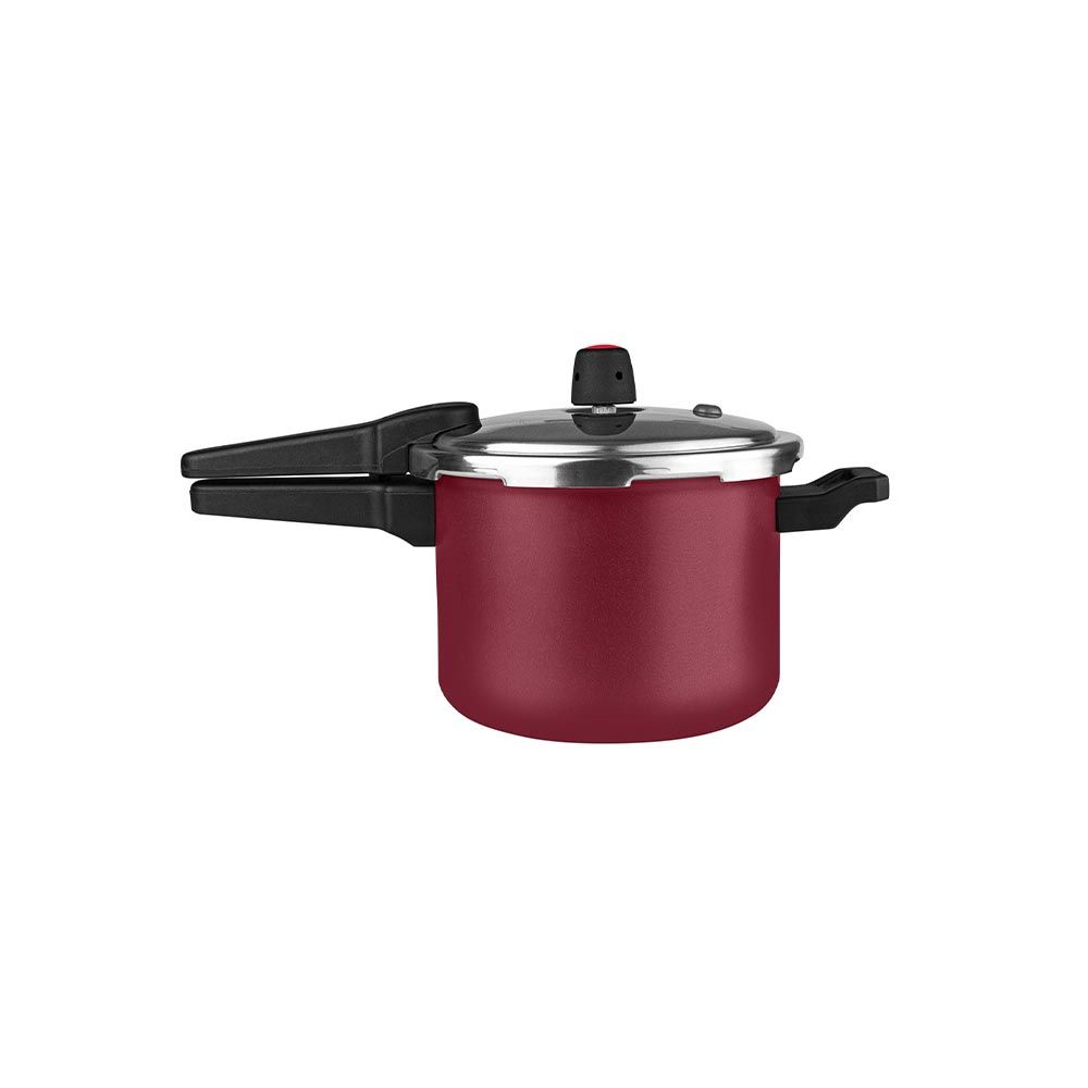 Panela de Pressão Fechamento Externo 4,5 L Reciclada Cereja Única Real