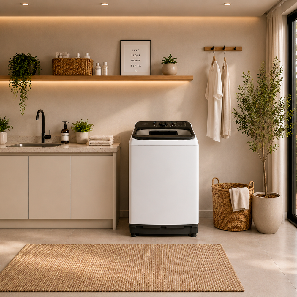 Máquina de Lavar 14kg Wave Agitator Midea