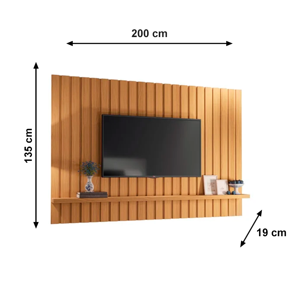 Painel Link 2.0 Cinamomo HB Moveis
