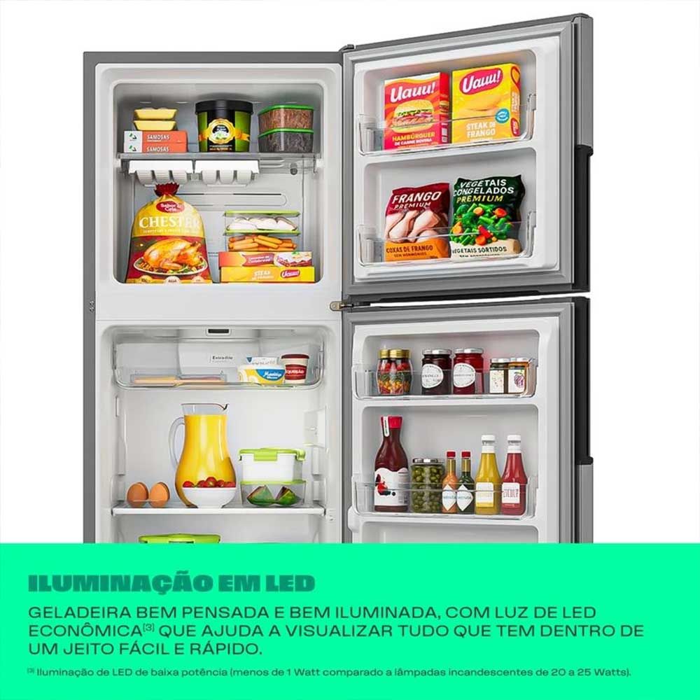 Geladeira Frost Free Inverter 377L CRM44MB 220V Consul