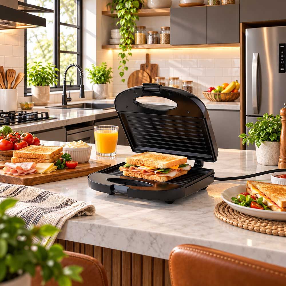 Sanduicheira Grill SA-02 Agratto Black