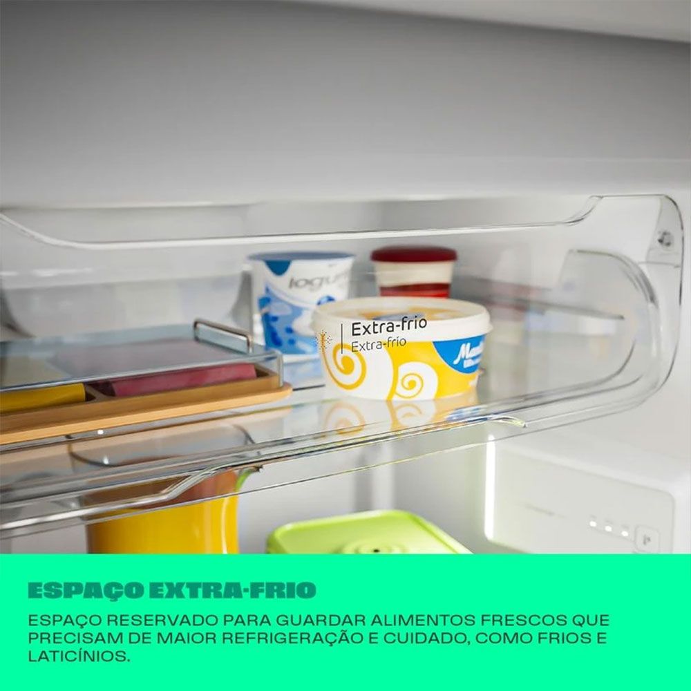 Geladeia Refrigerador Frost Free Inverter 377L CRM44MB 220V Consul