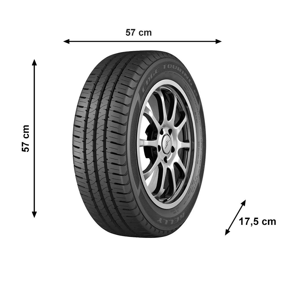 Pneu Aro 13 175/70R13 82T Goodyear 