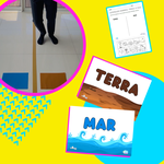 Brincadeira terra e mar