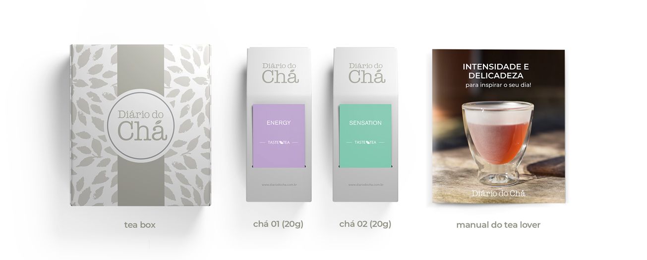 O que vem na tea box