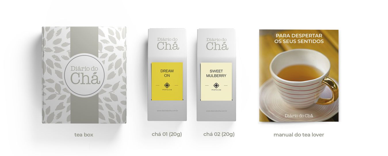 O que vem na tea box
