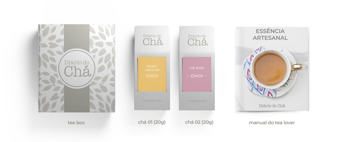 O que vem na tea box