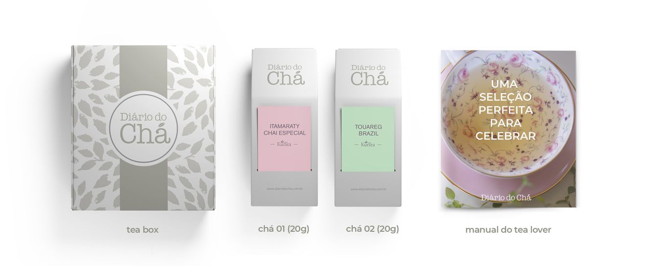 O que vem na tea box