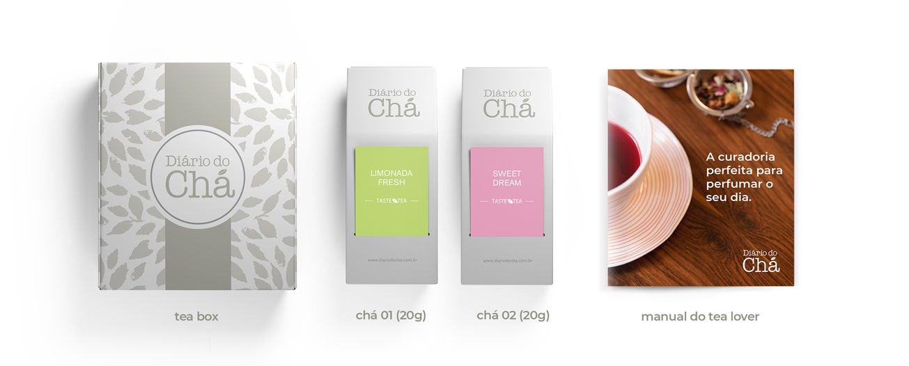 O que vem na tea box