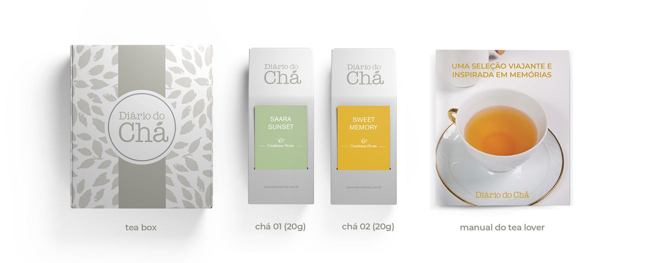 O que vem na tea box