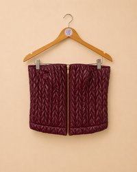 Cropped Sem alca puffer