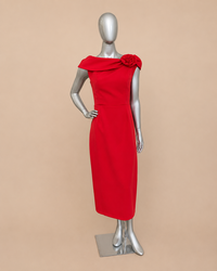 Vestido Tb Flor Ombro