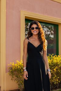 Vestido Alca Metal Sarja 