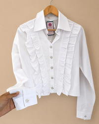 Cropped Camisa pedraria Lux