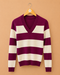 Blusa Tricot Basica Listras