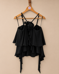Conjunto comfy babado flor