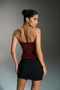 Cropped Sem alca puffer