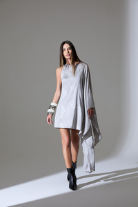 Vestido Curto Acetinado