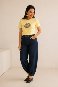 T-shirt Bordada Boca