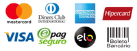 Bandeiras das formas de pagamento