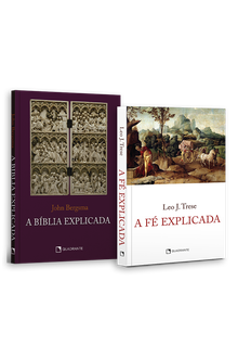 Kit: Livro A Bíblia explicada e Livro A fé explicada — Edição especial limitada — 2 volumes