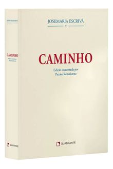 Livro Caminho: edição comentada por Pedro Rodríguez — Capa dura, especial e limitada