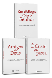Coleção homílias e pregações de São Josemaria Escrivá – Capa branca