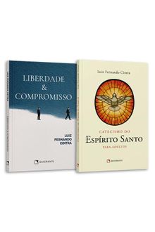 Kit: Livro Liberdade e compromisso e Livro Catecismo do Espírito Santo para adultos — 2 volumes