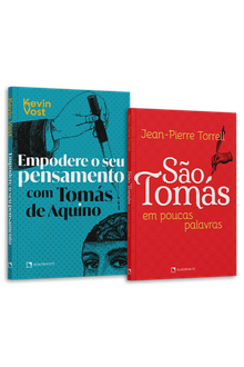 Kit: Empodere o seu pensamento com Tomás de Aquino e São Tomás em poucas palavras  — 2 volumes