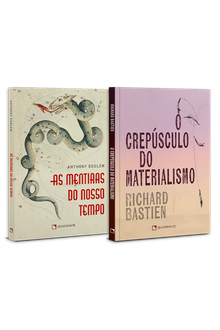 Kit: As mentiras do nosso tempo e Livro o Crepúsculo Do Materialismo — 2 volumes