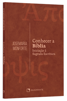 Livro Conhecer a Bíblia:  Iniciação à Sagrada Escritura