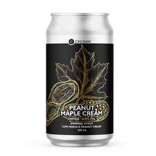 Cerveja Croma Peanut Maple Cream - 12,5% ABV - 350ml