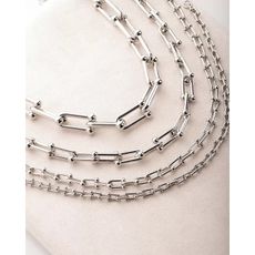 Colar Maxi de Elos prata