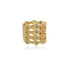 Piercing Fake Pontos de Luz Dourado